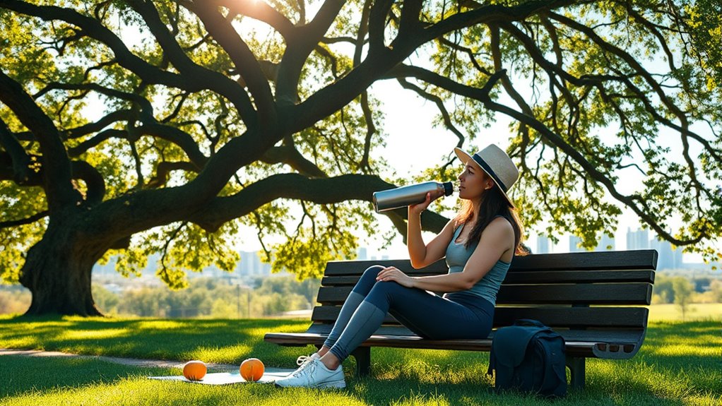 stay active and hydrated