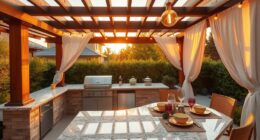 stylish outdoor cooking spaces