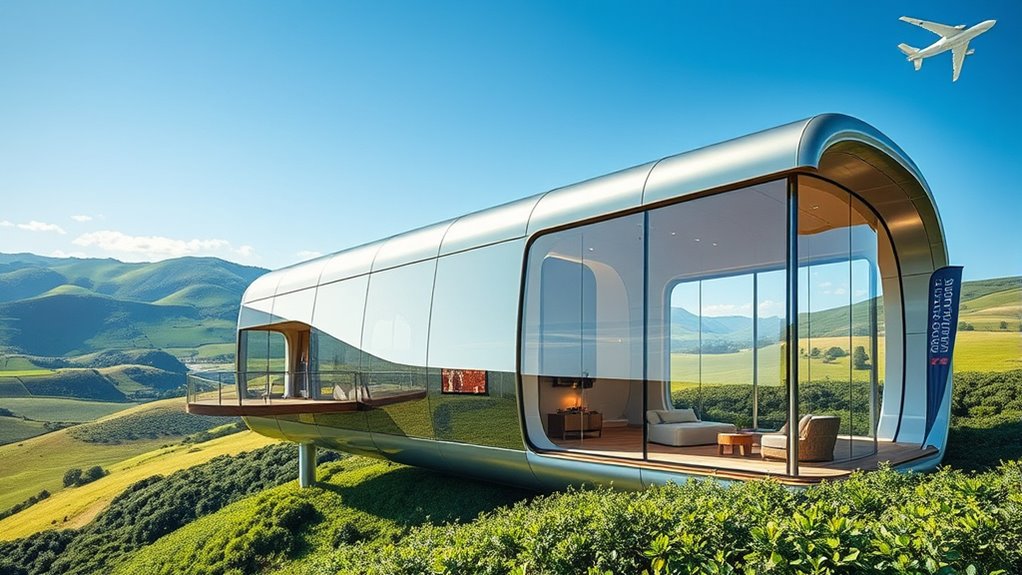 temporary luxury event accommodations