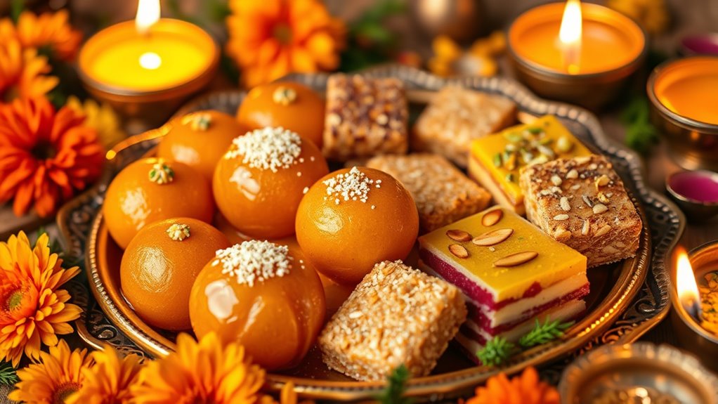 traditional ingredients for festive sweets