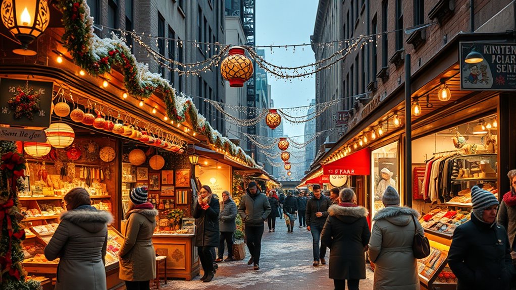 unique festive holiday shopping