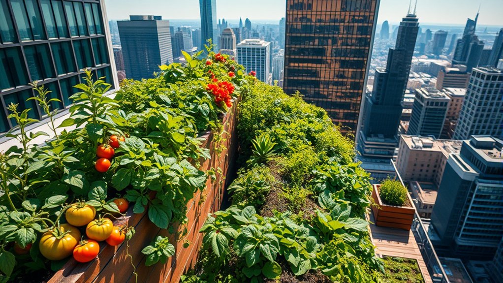urban rooftop farming benefits