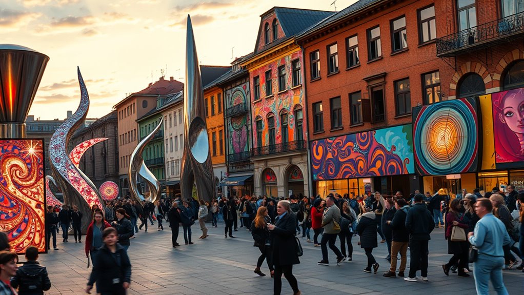 vibrant murals transforming chemnitz