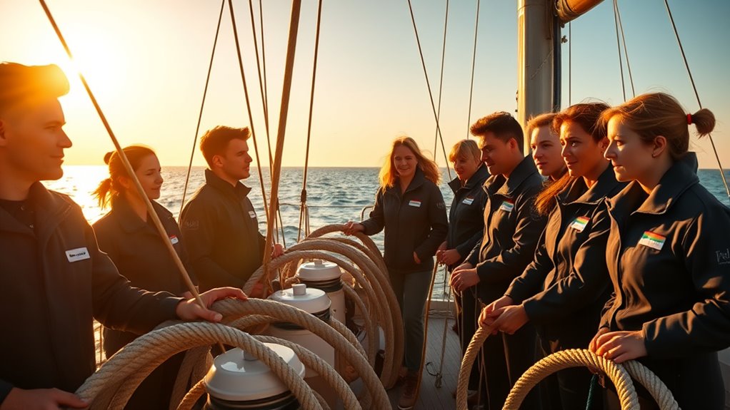 yachting careers skills sustainability