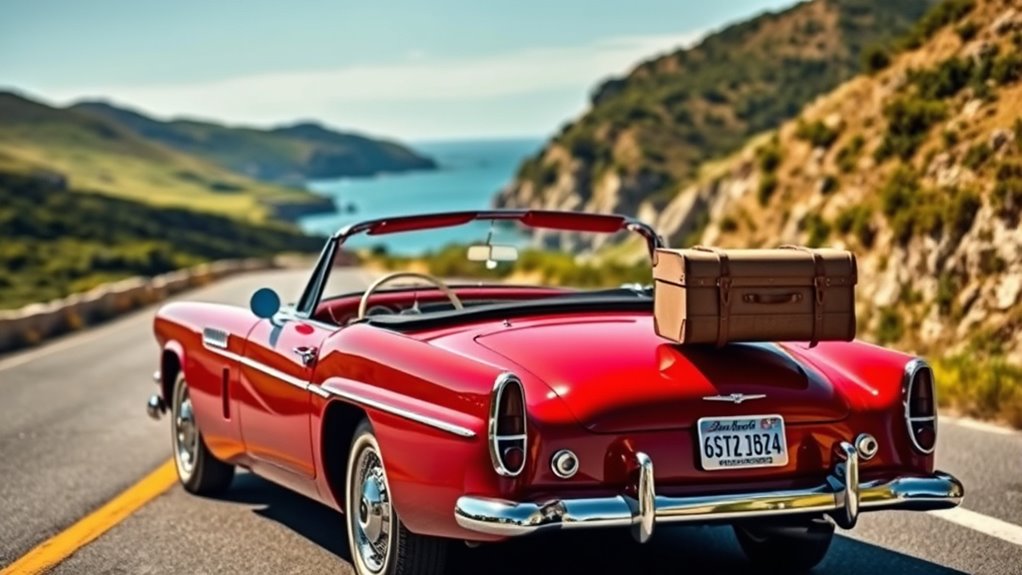 classic cars retro travel