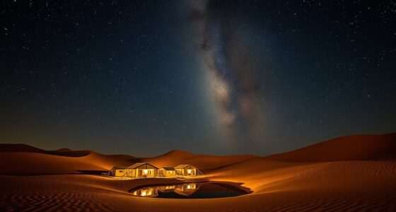 clear desert night skies