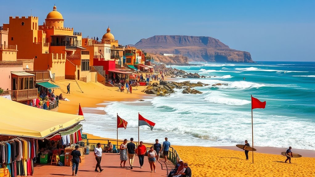 coastal cuisine and crafts