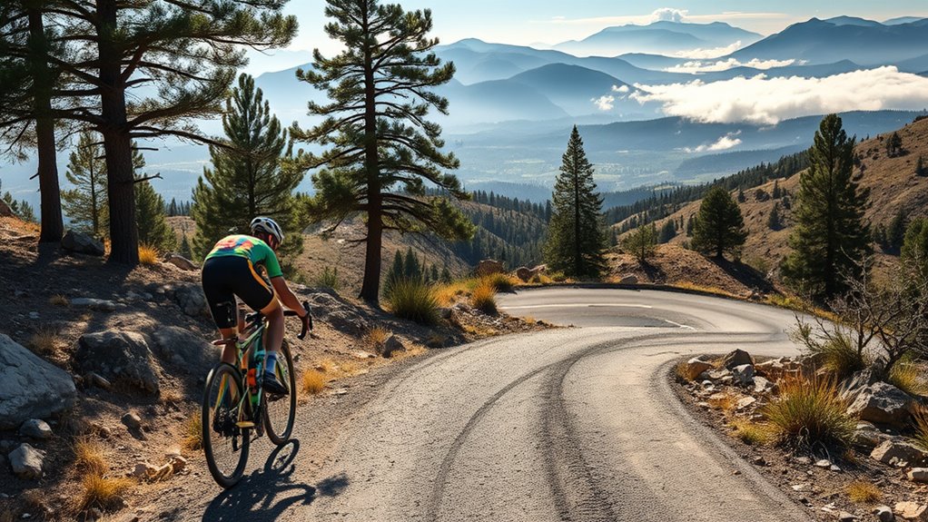 country cycling journey successes