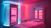 cryotherapy and red light benefits