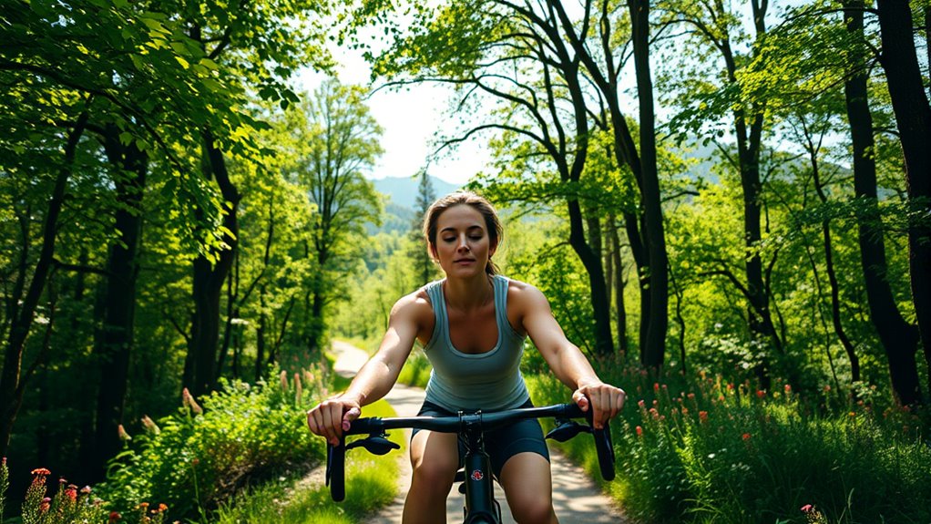 cycling promotes mindfulness and resilience