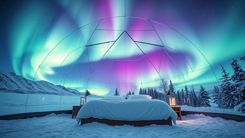 eco friendly arctic luxury shelters