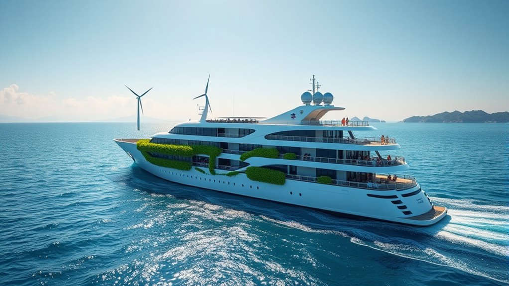 eco friendly luxury cruising