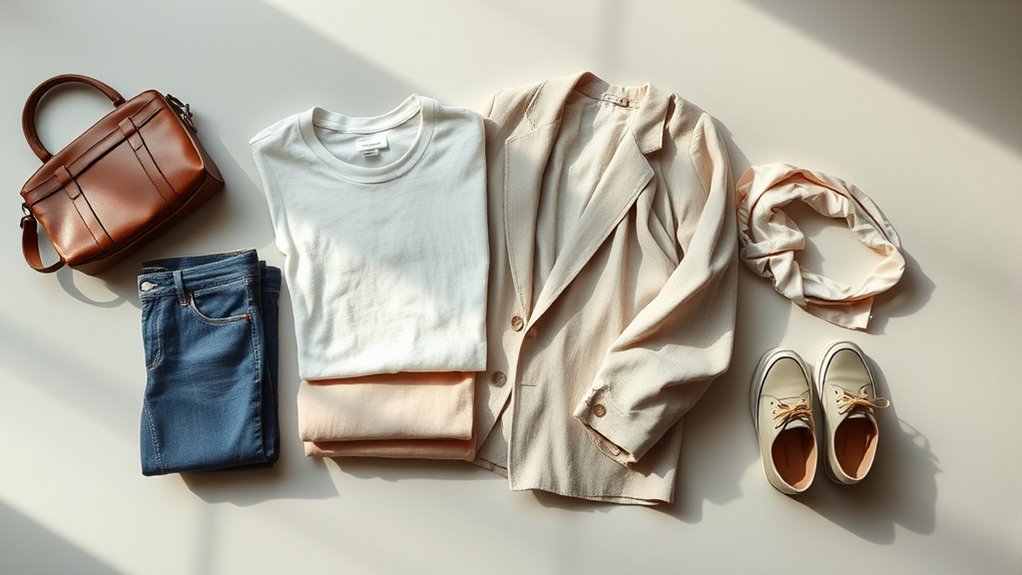 efficient travel capsule wardrobes