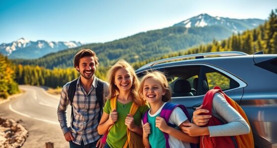 family bonding on road trips