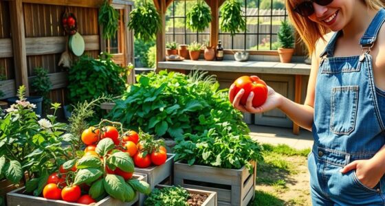 grow and cook food