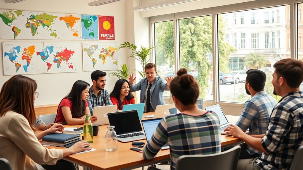 immersive language learning experience