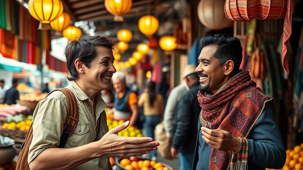 immersive local language learning