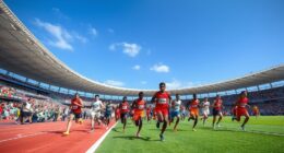 international sports event participation