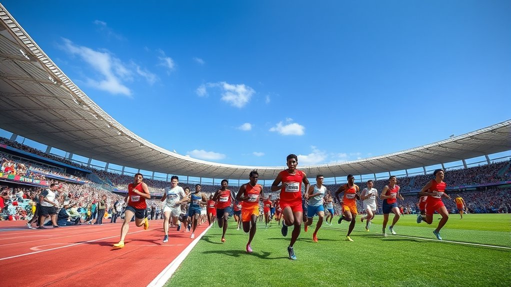 international sports event participation