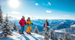 kids inheritance for skiing