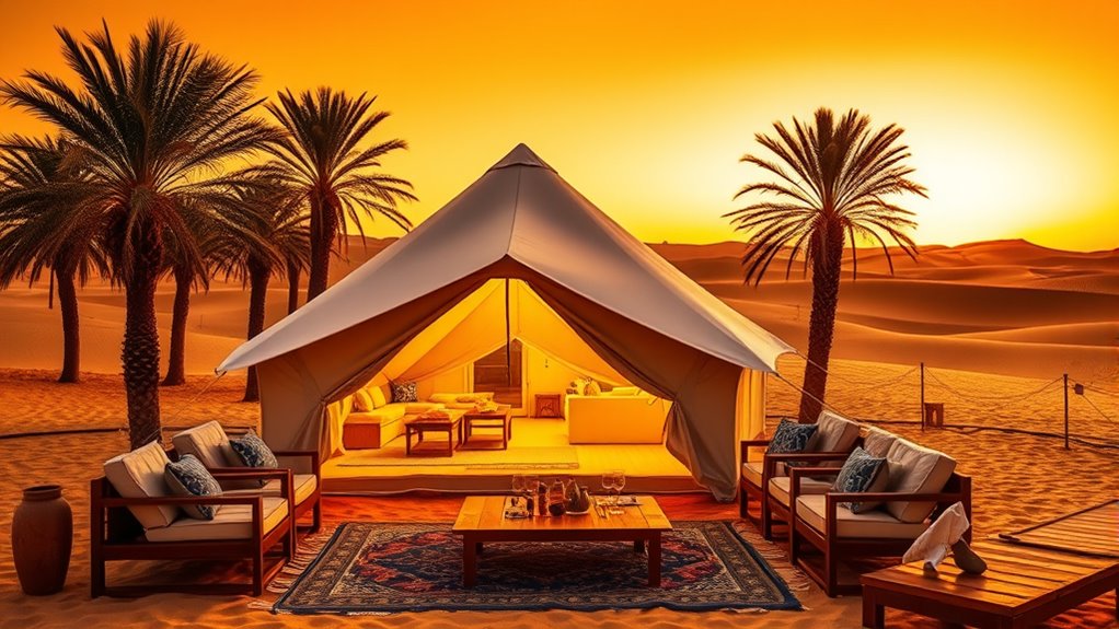 luxurious desert cultural immersion