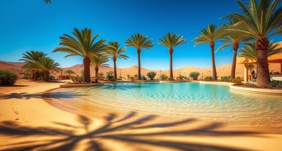 luxurious desert oasis retreats