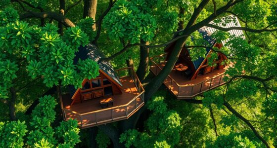 luxury forest accommodations
