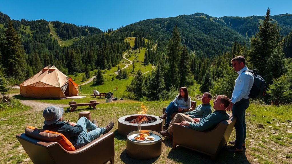 luxury hiking with premium service