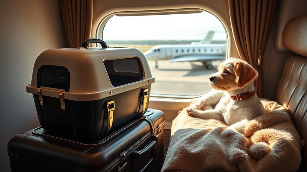 luxury pet travel options