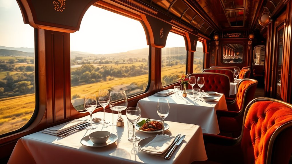 luxury scenic train experience