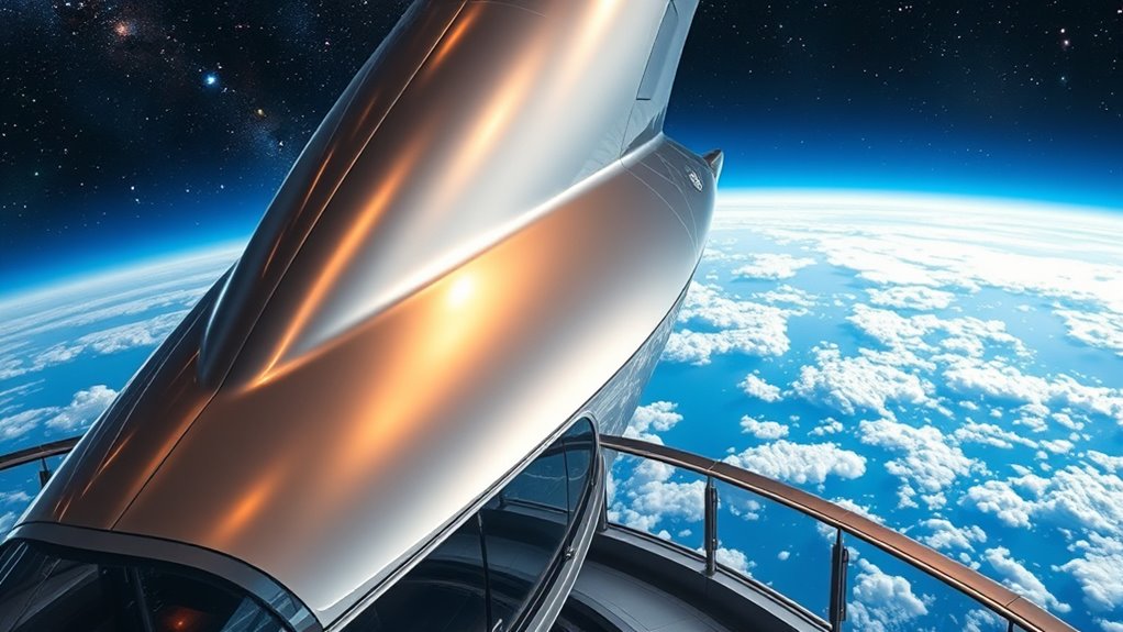 luxury space travel emerging