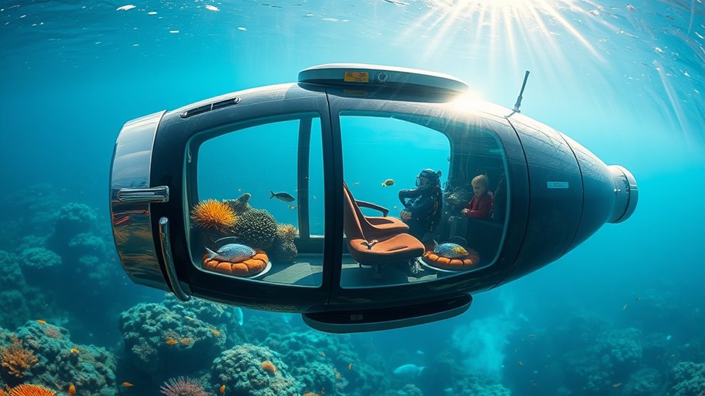 luxury underwater submersible tours