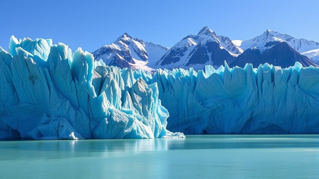 melting glaciers signal climate crisis