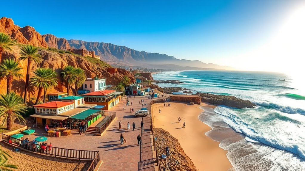 moroccan atlantic coastal surf