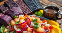 peruvian dishes and desserts