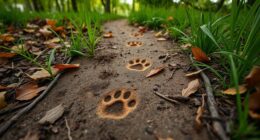 reading animal signs outdoors