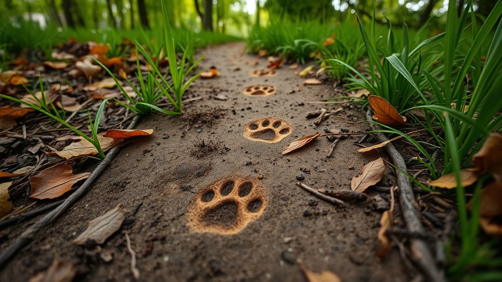 reading animal signs outdoors