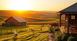 rural agricultural accommodation experiences