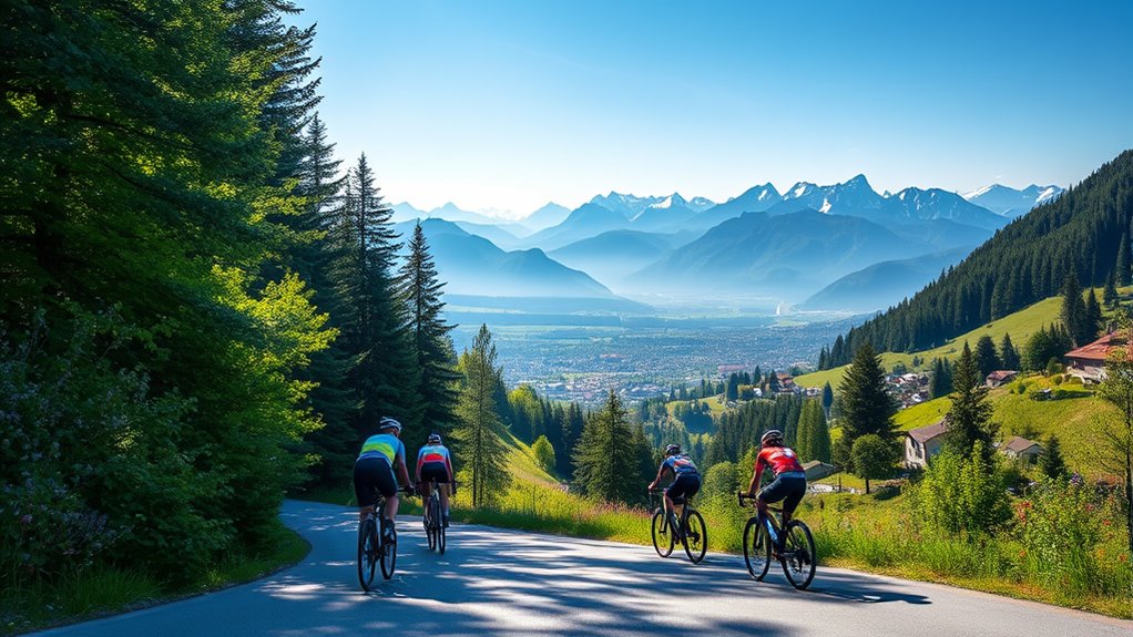 scenic international cycling routes