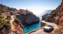 scenic mediterranean coastal drives