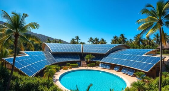 solar powered resort energy
