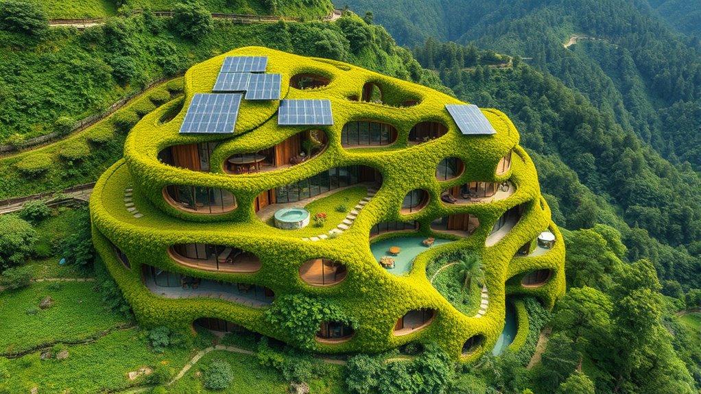 sustainable living building designs