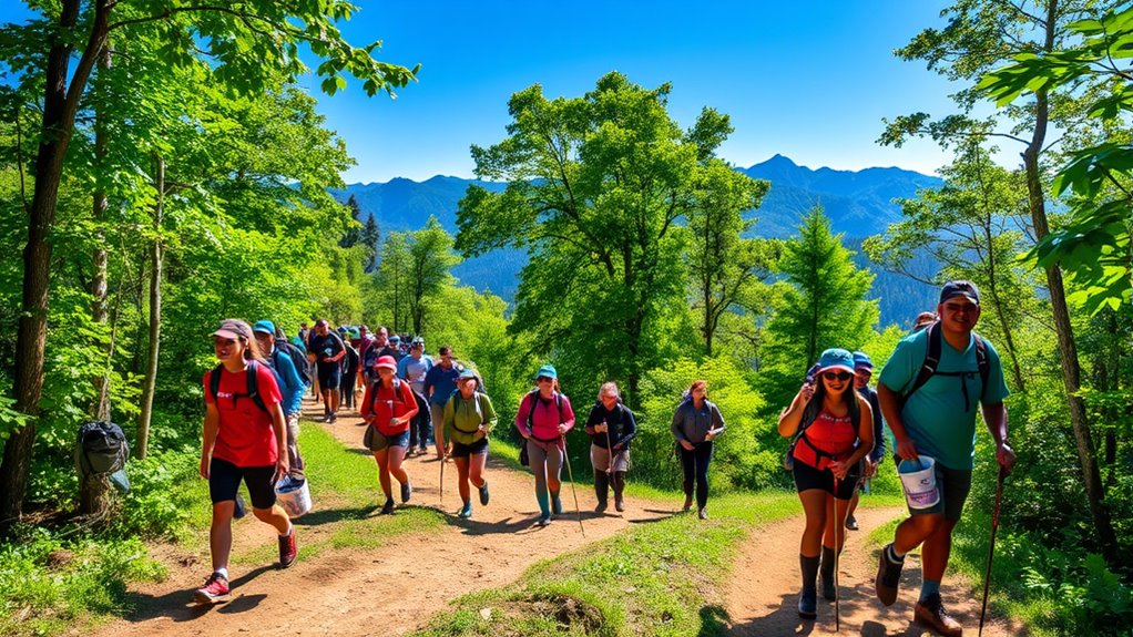 trekking fundraising volunteering impact