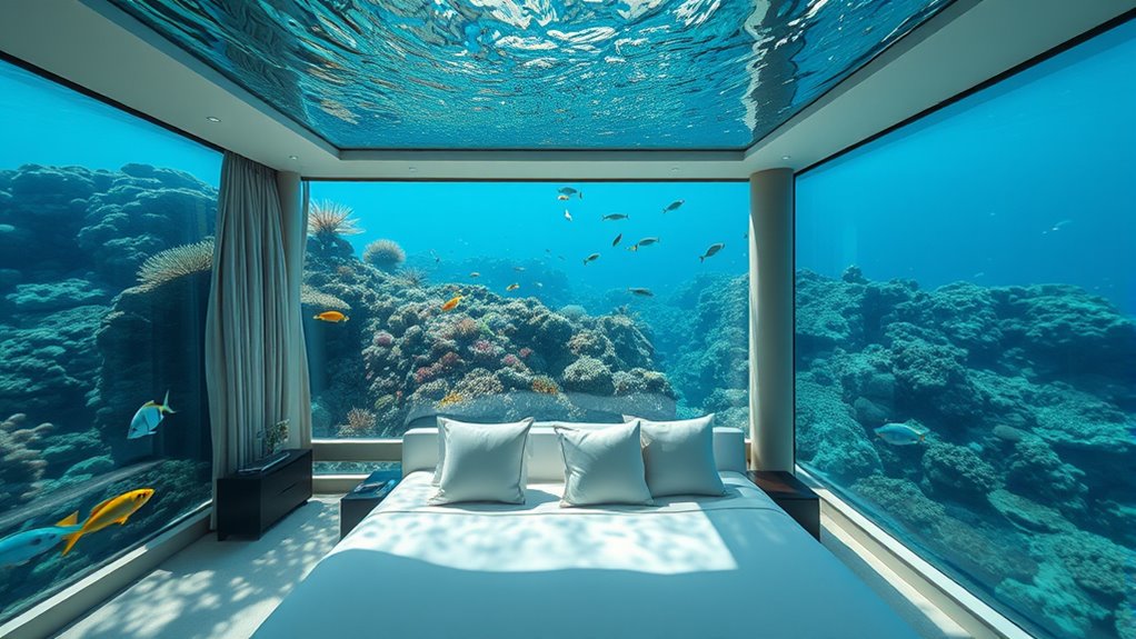 underwater lodging experiences