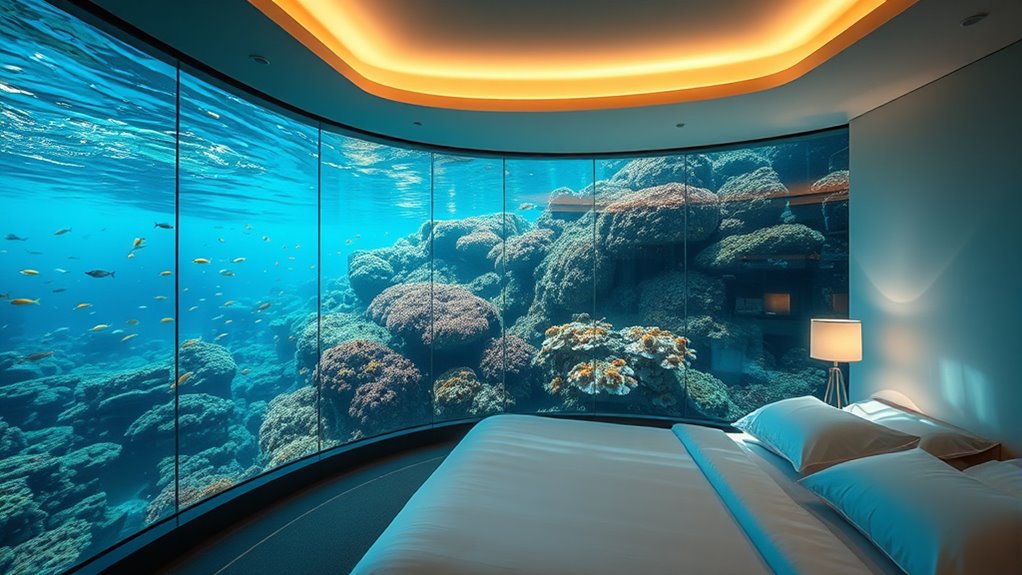 underwater luxury eco resort experience