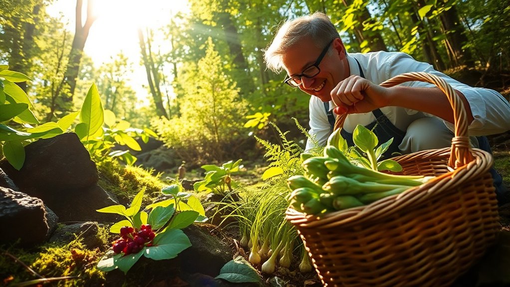 urban edible plant foraging
