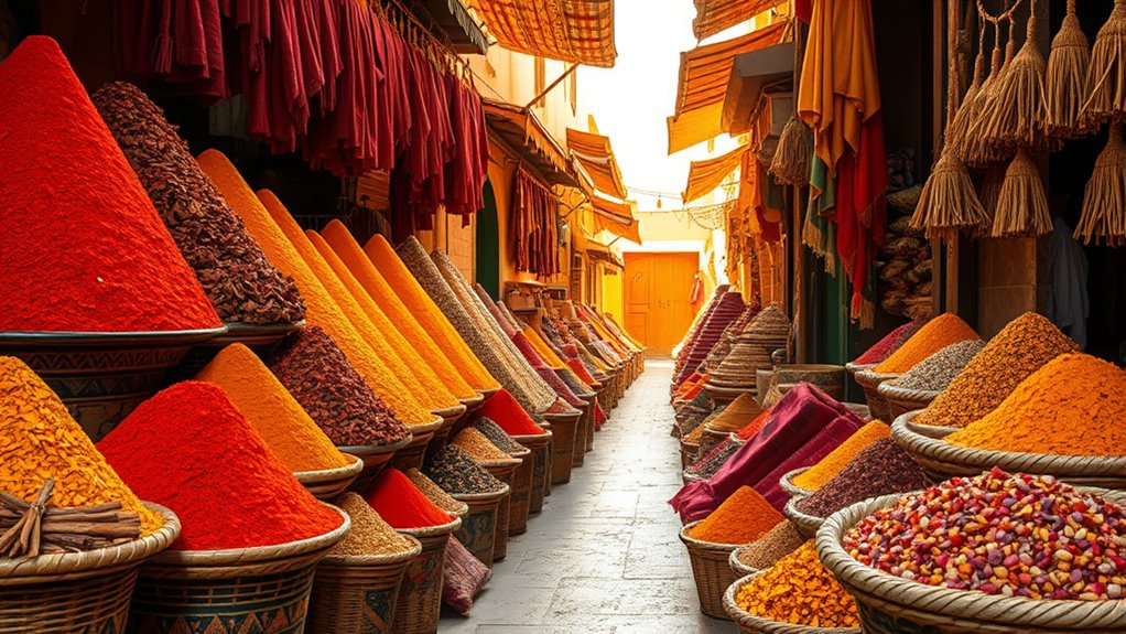 vibrant moroccan spice traditions