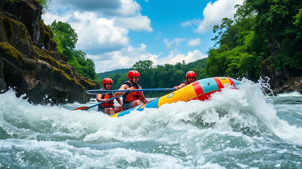 wild water river rafting
