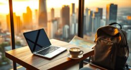 work and travel combine