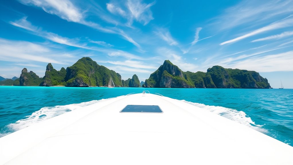 yacht trips to remote islands